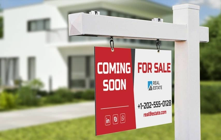 real estate sign removal